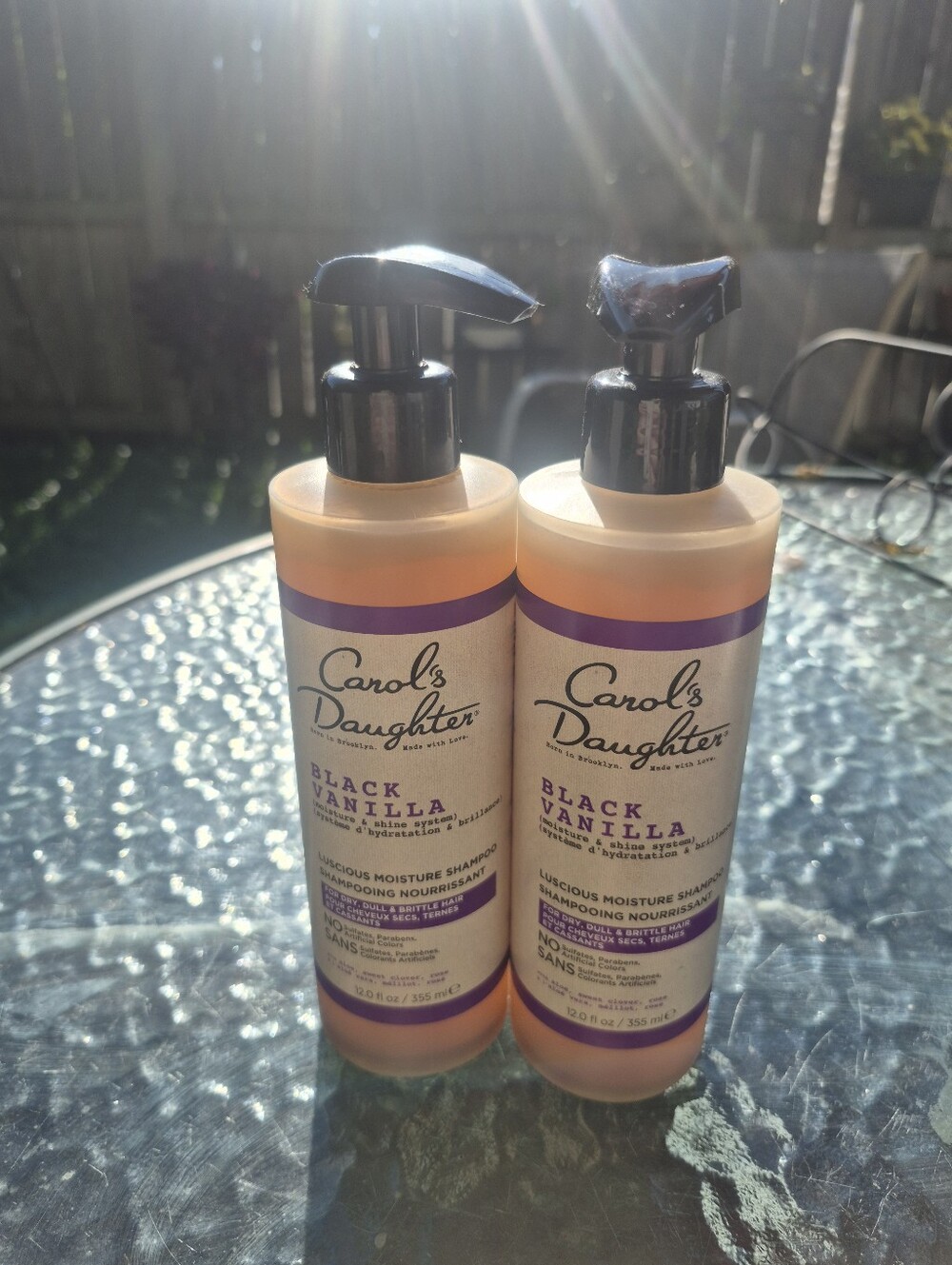 Carol's Daughter Black Vanilla Shampoo Lot